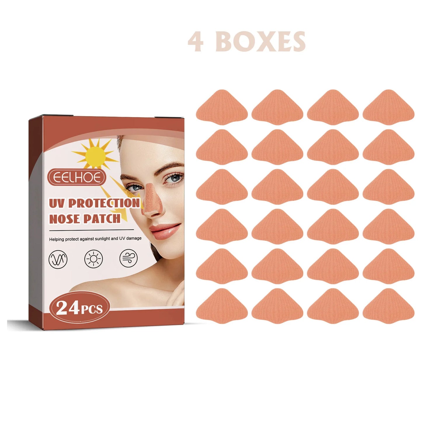 Protective UV Nose Patch