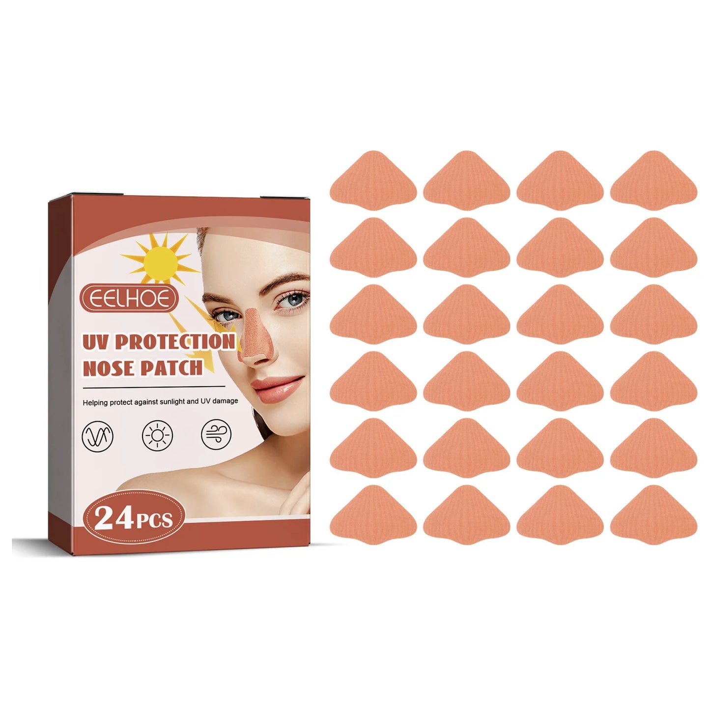 Protective UV Nose Patch