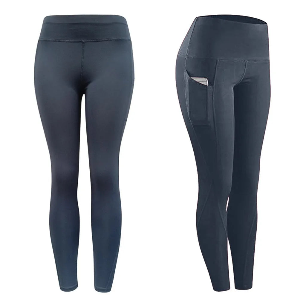 Side Pocket Fitness Pants