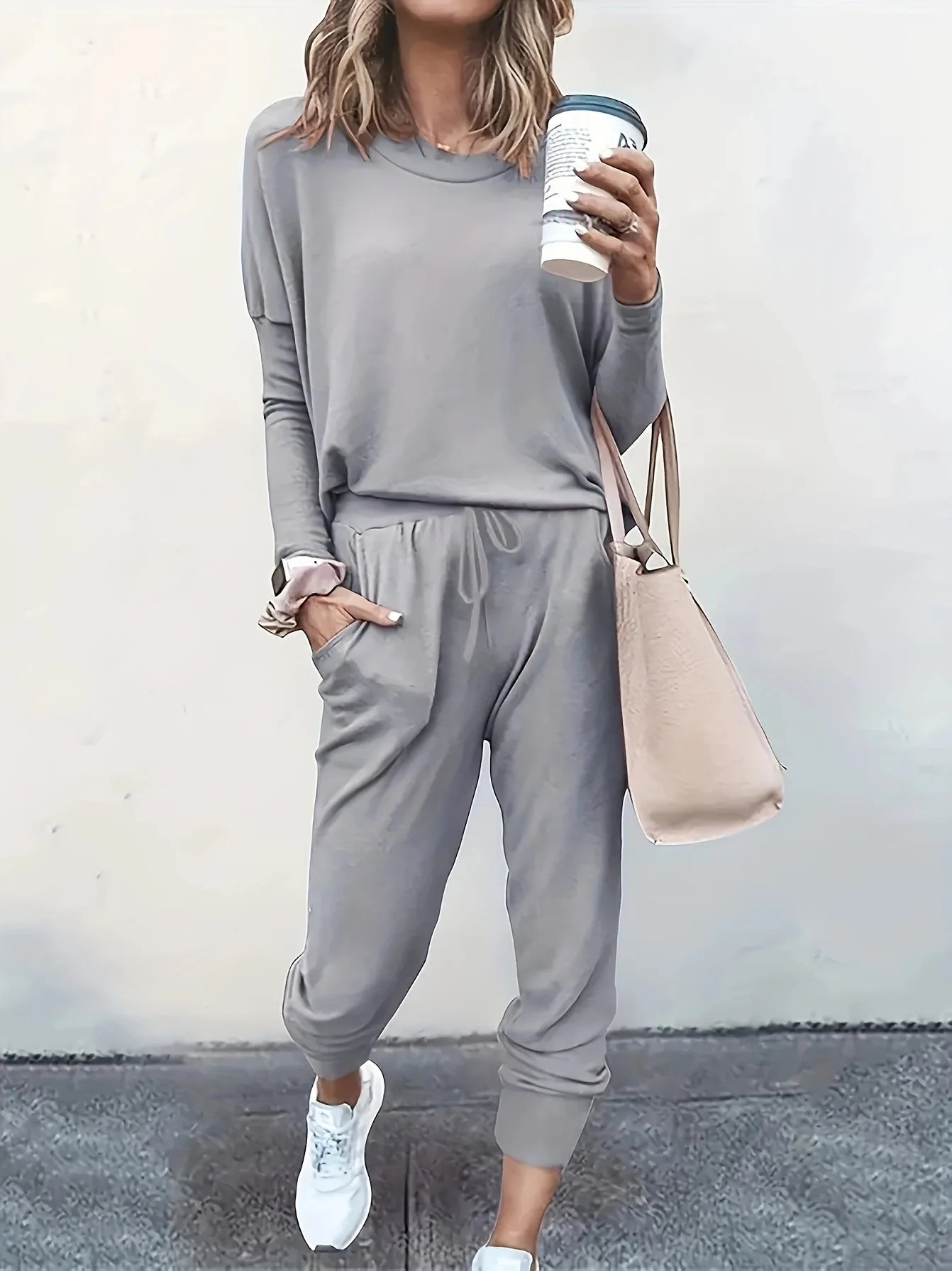 Two-piece Long-sleeved Sports Suit