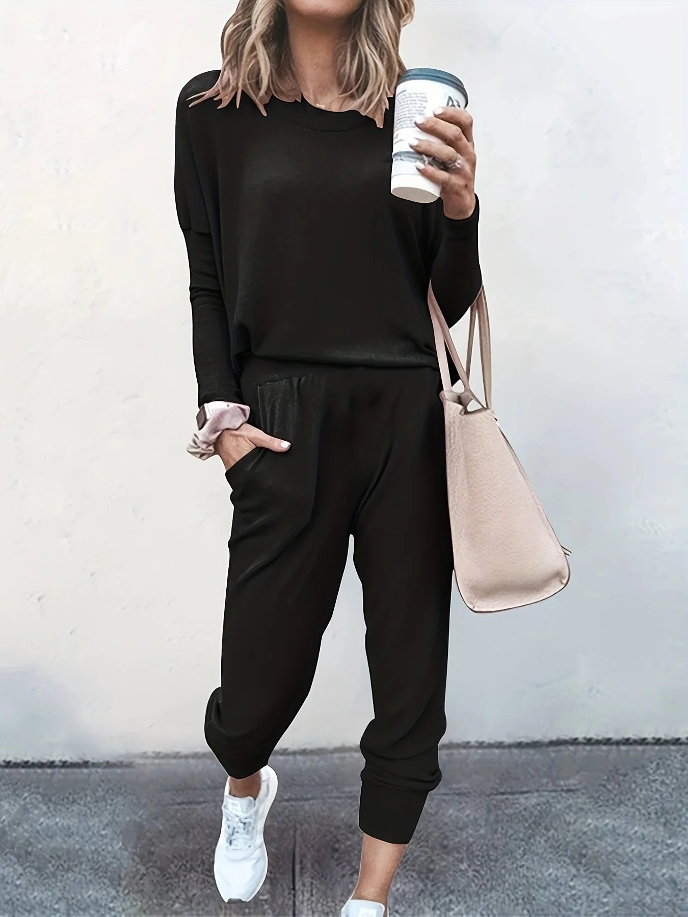 Two-piece Long-sleeved Sports Suit