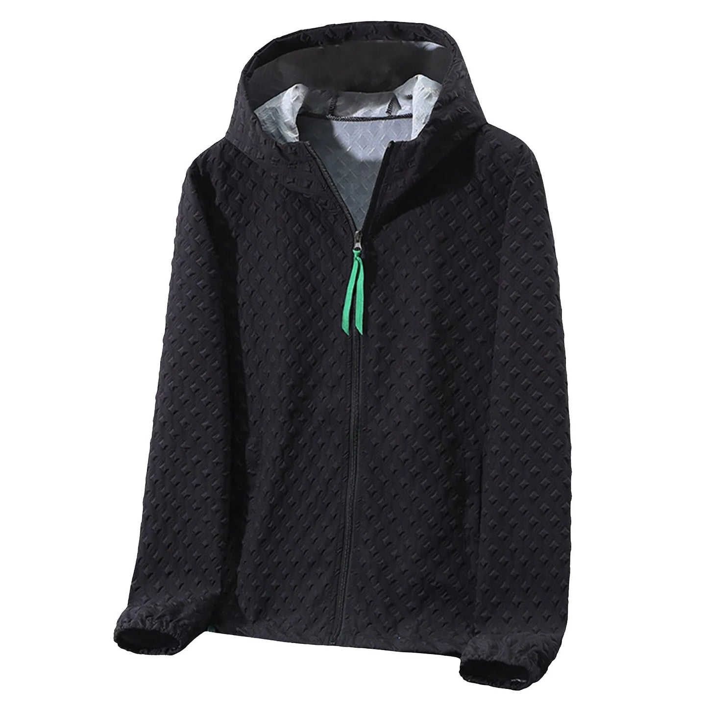 Hooded Cotton Zipper Jacket