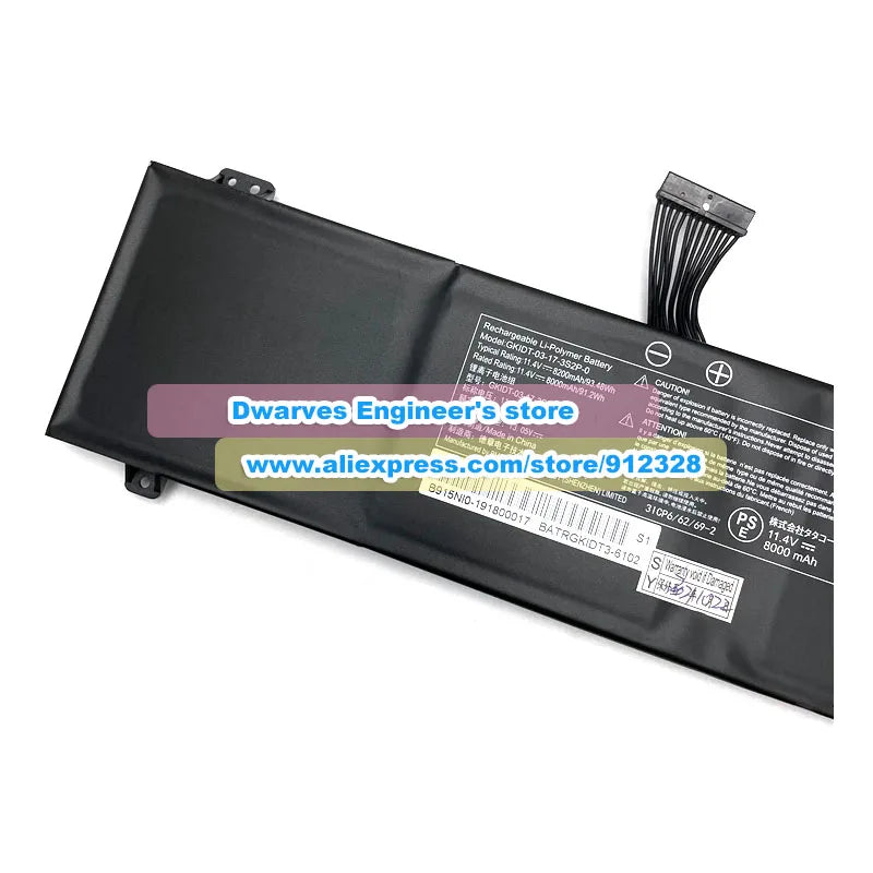Genuine GKIDT-00-13-3S2P-0 Laptop Battery