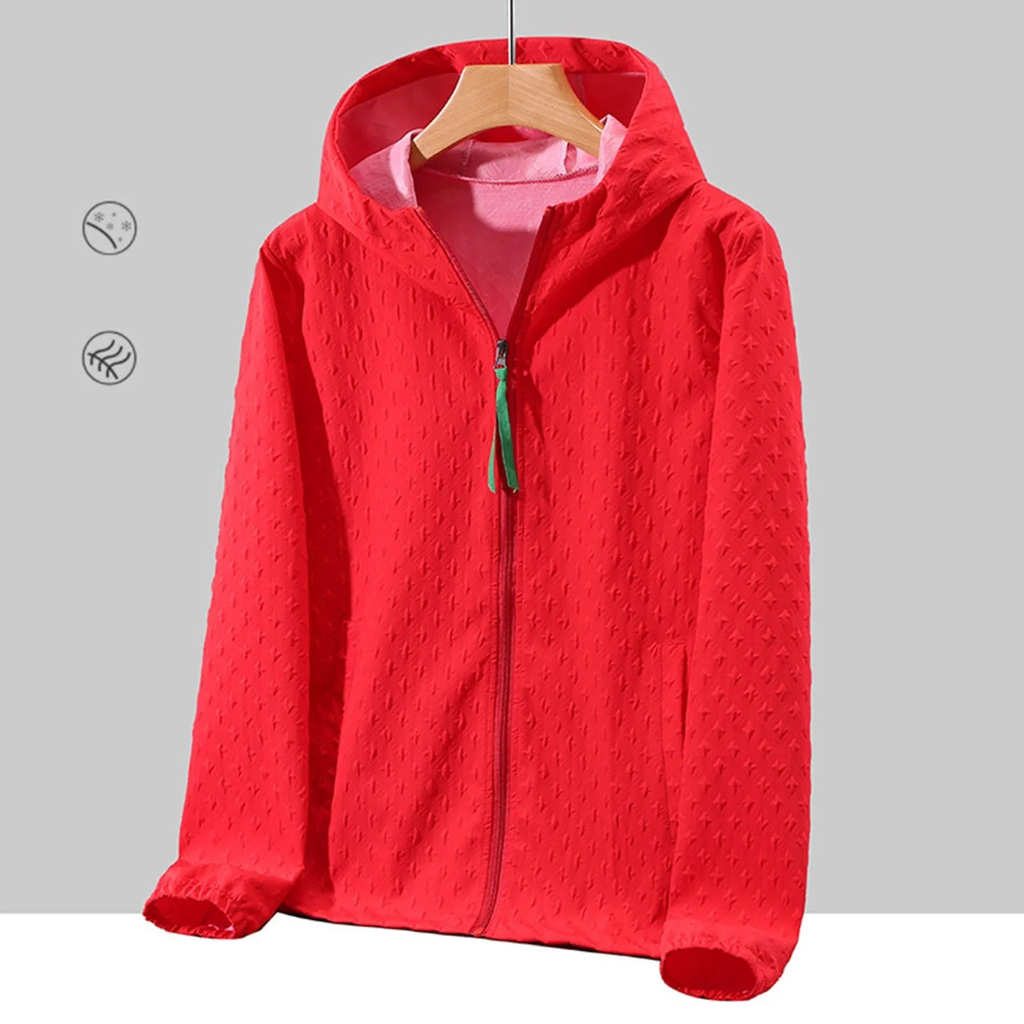 Hooded Cotton Zipper Jacket