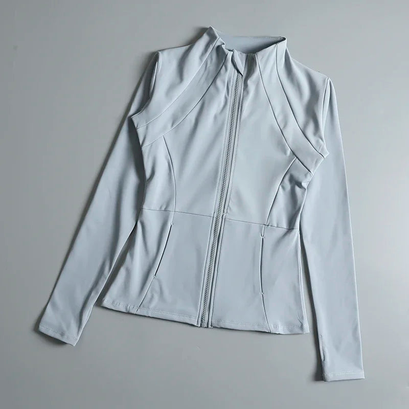 Long sleeve fitness top