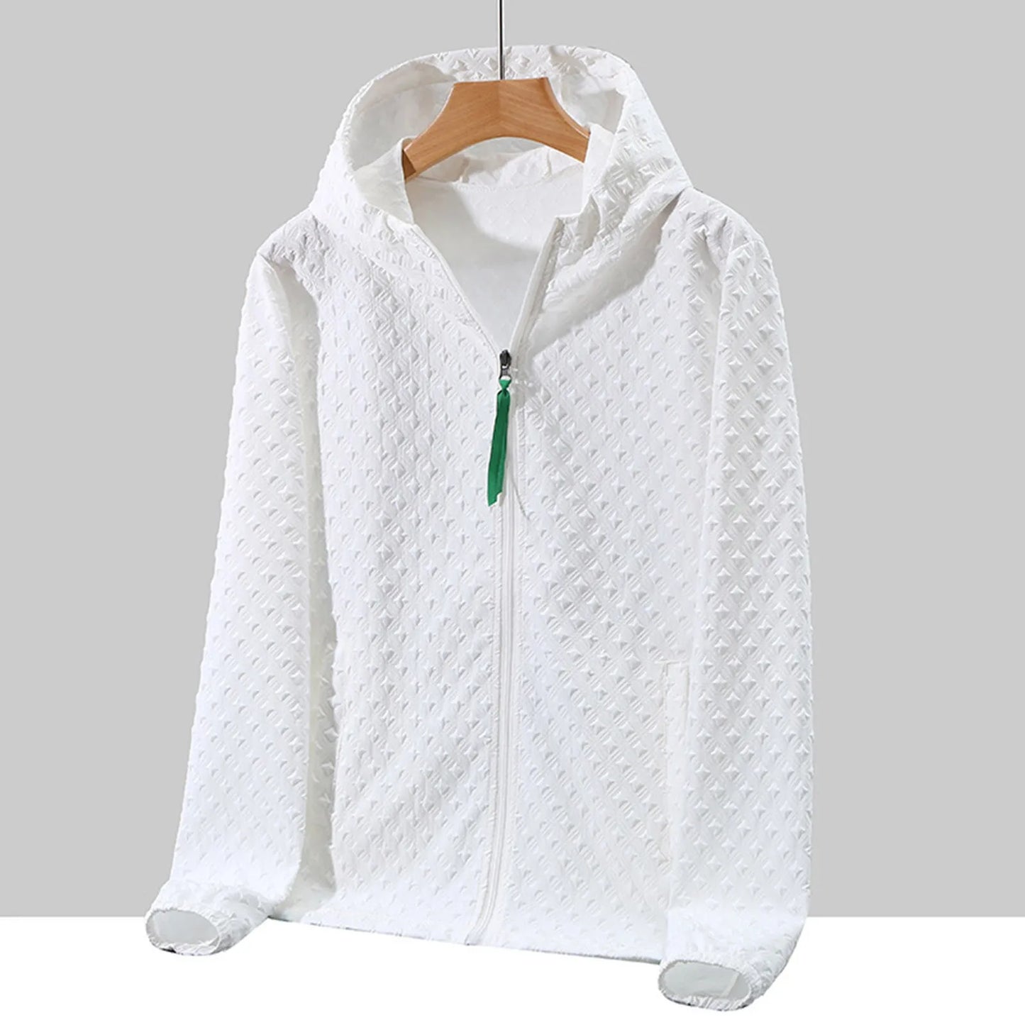 Hooded Cotton Zipper Jacket