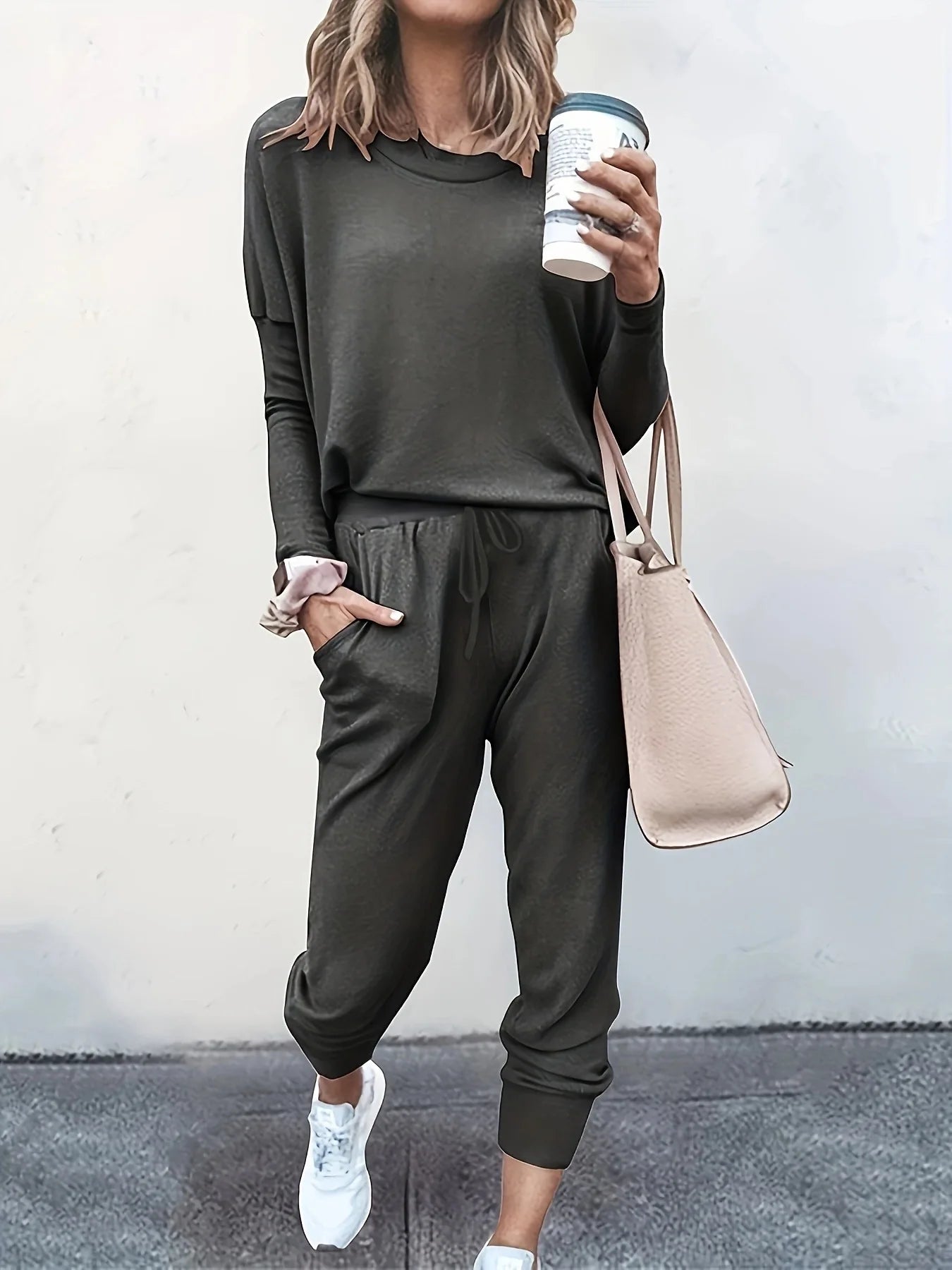 Two-piece Long-sleeved Sports Suit