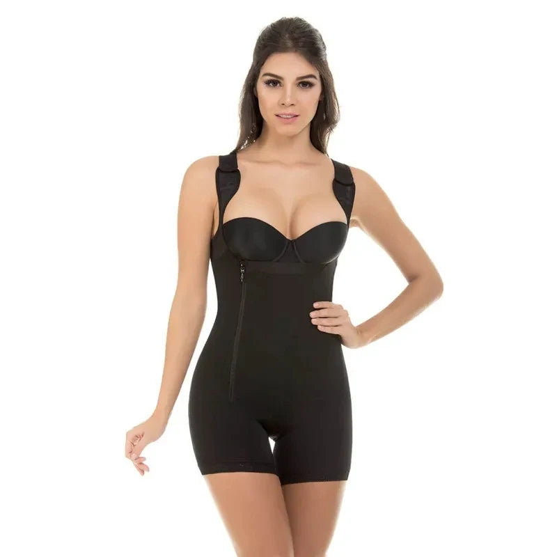 Zip Waist Lace Slimming Shaper