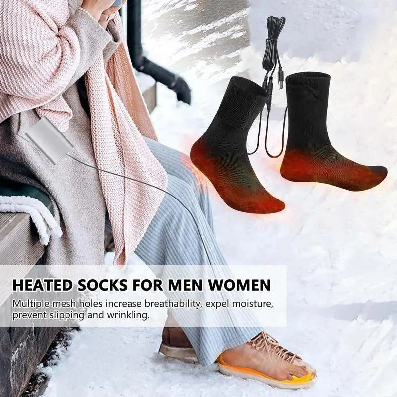 Rechargeable Heating Socks