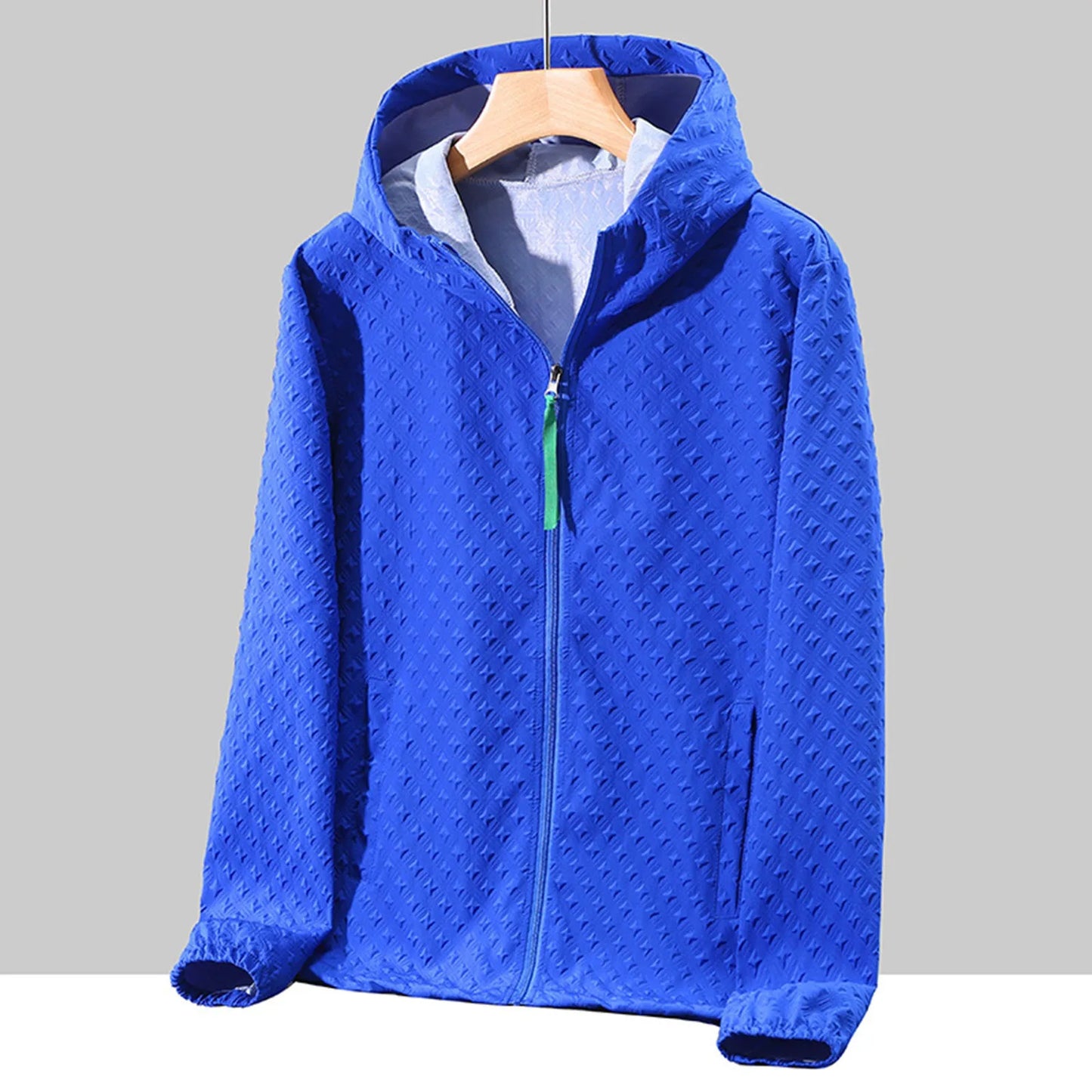 Hooded Cotton Zipper Jacket