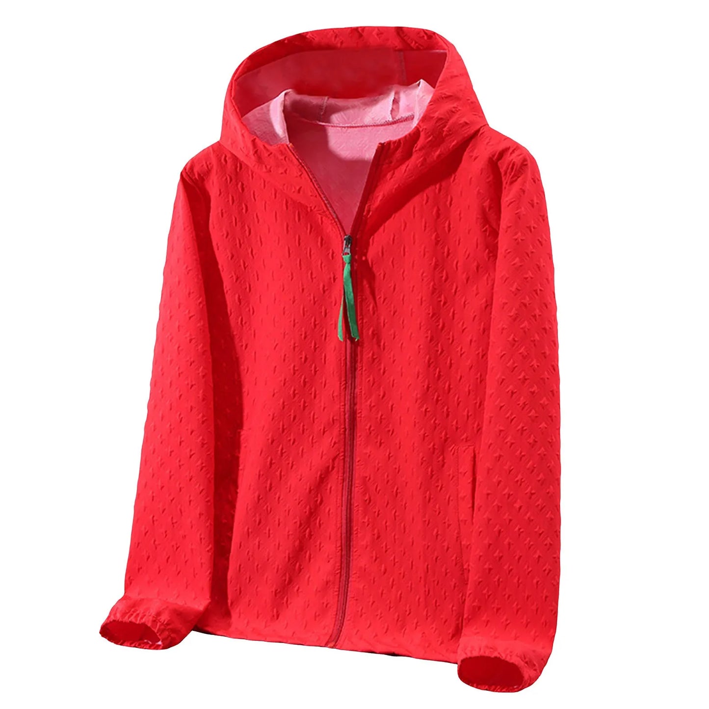 Hooded Cotton Zipper Jacket