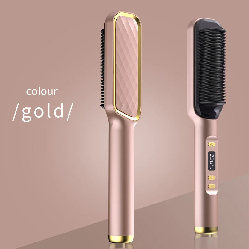 Negative Ion Heating Straight Hair Comb