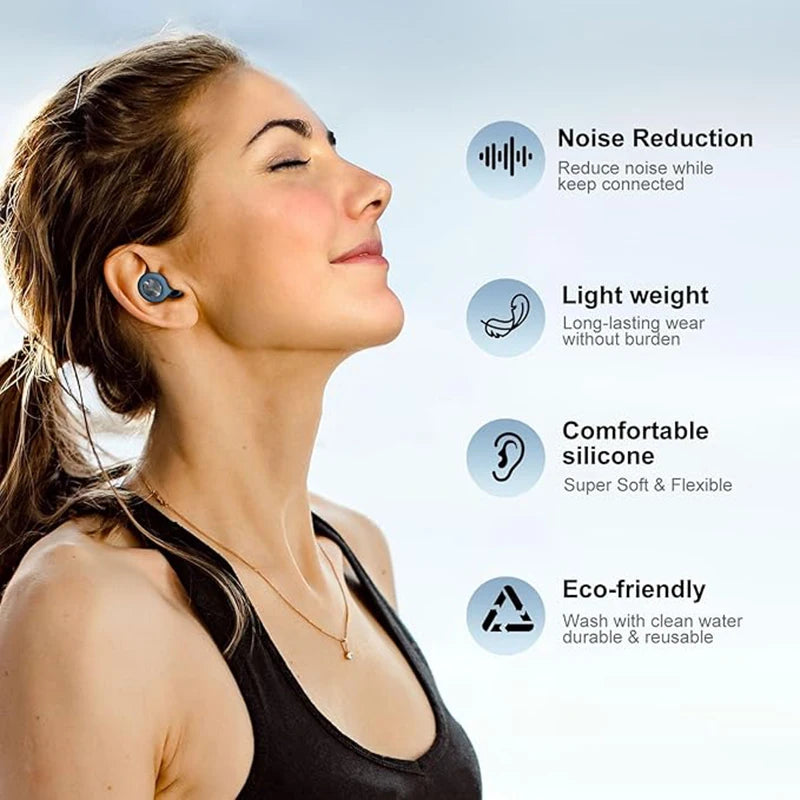 Noise Reduction Waterproof Ear Plugs