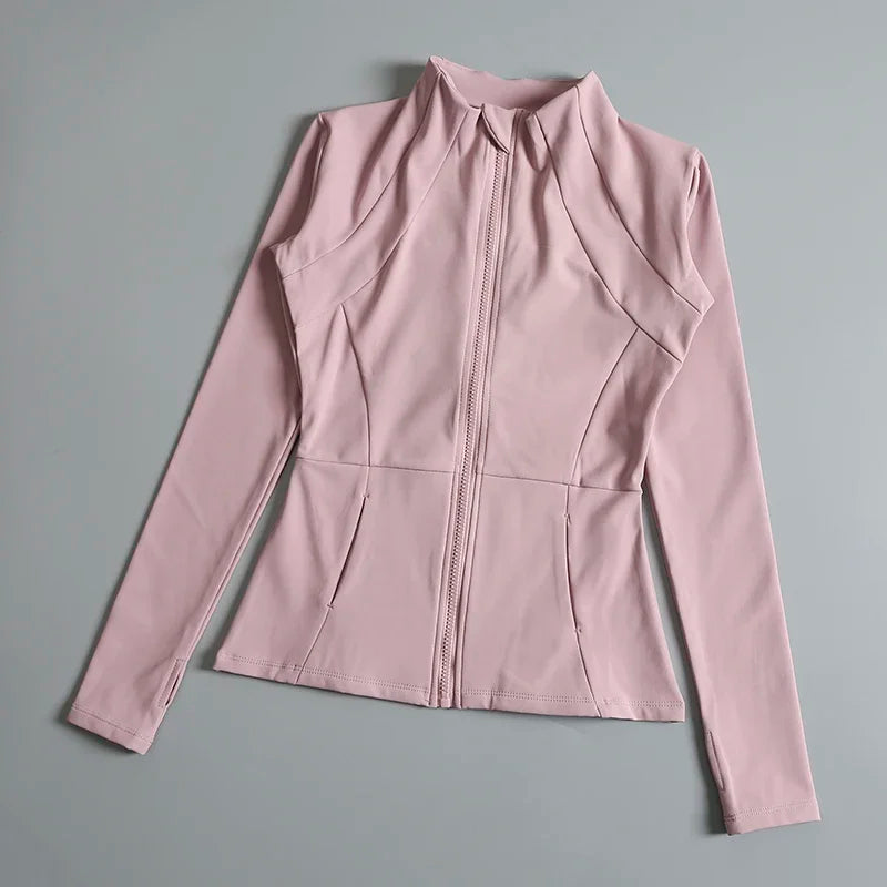 Long sleeve fitness top