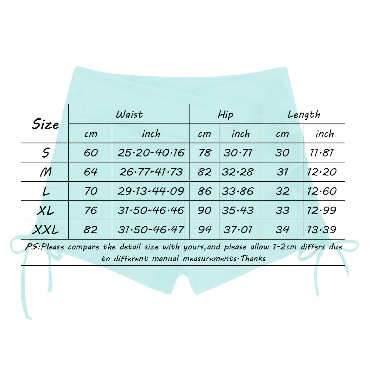 Hight Waist Brazilian Bikini Bottom