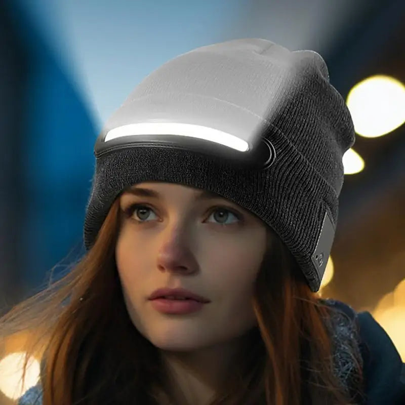 LED Rechargeable Beanie Hat