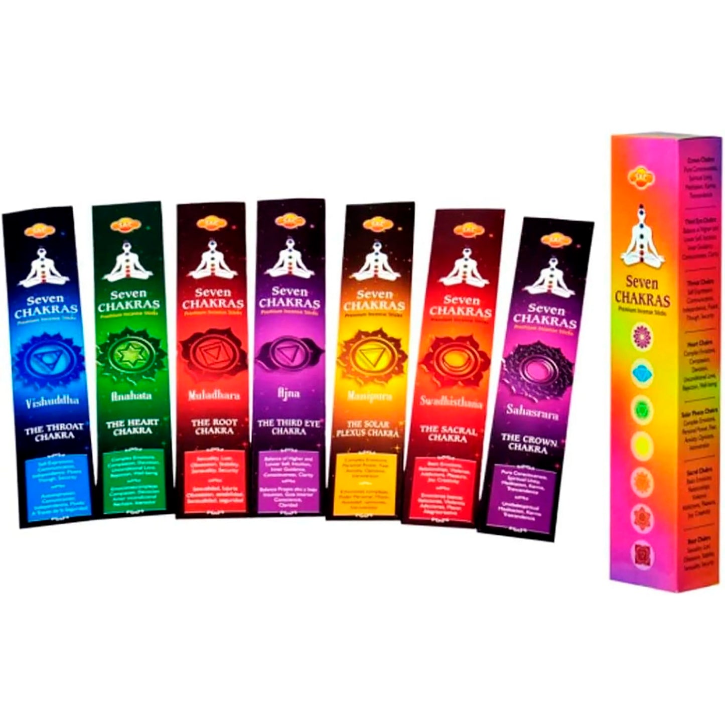 Seven Chakras Incense