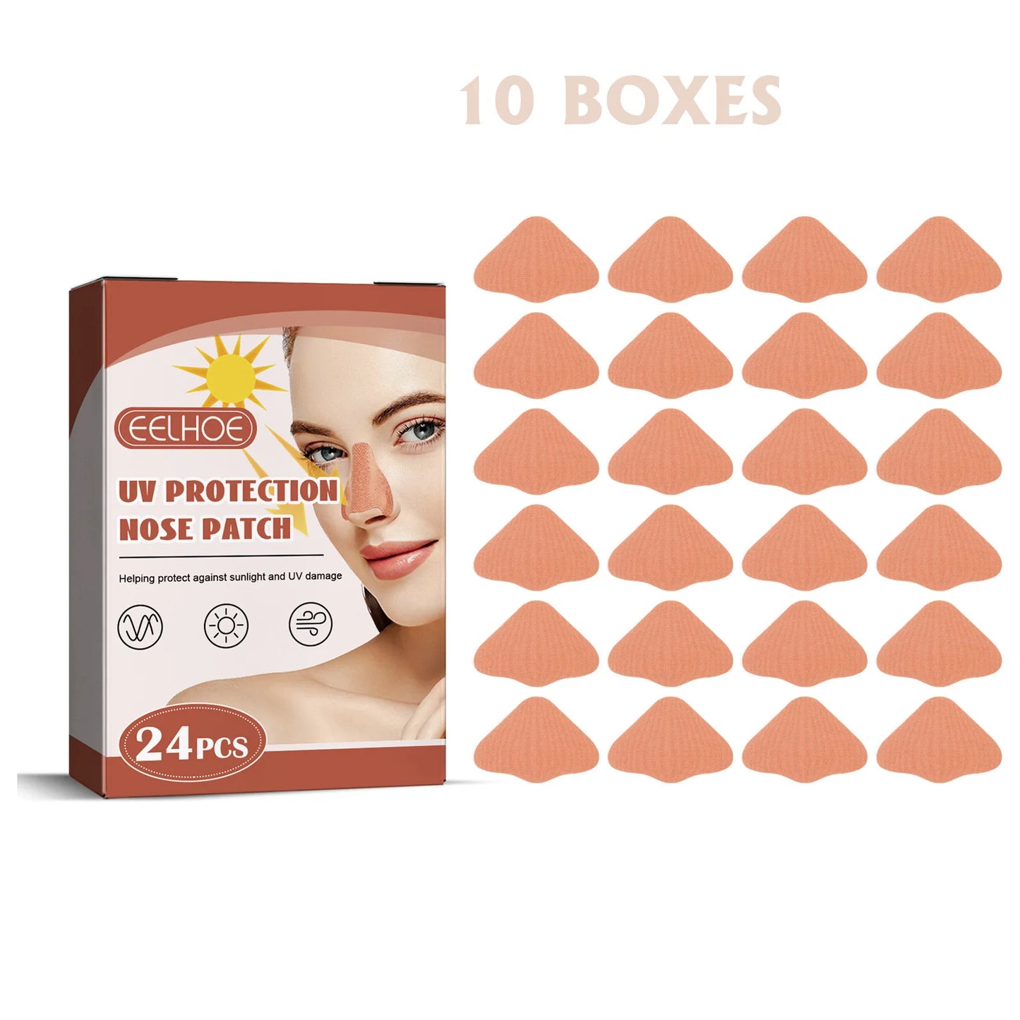 Protective UV Nose Patch
