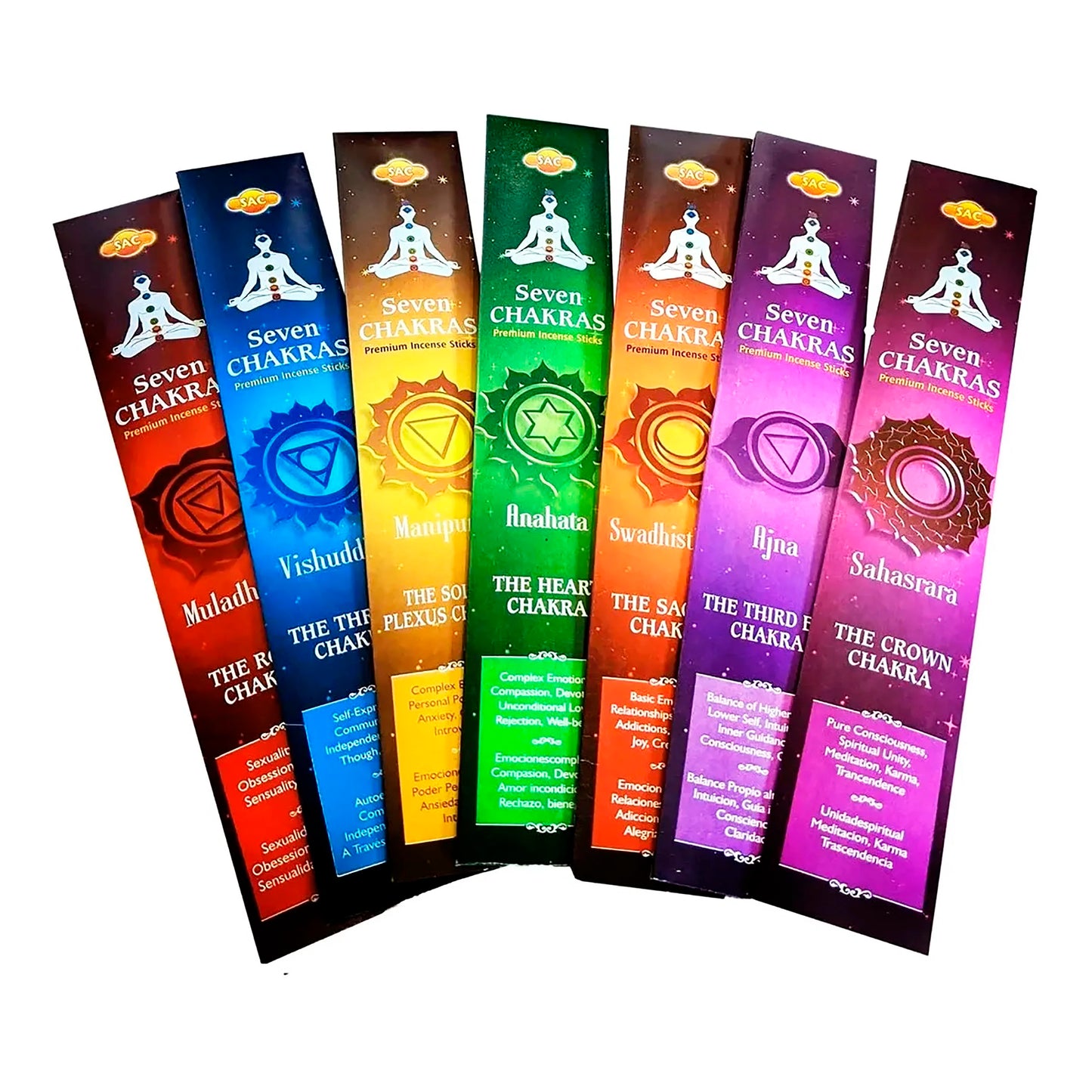 Seven Chakras Incense