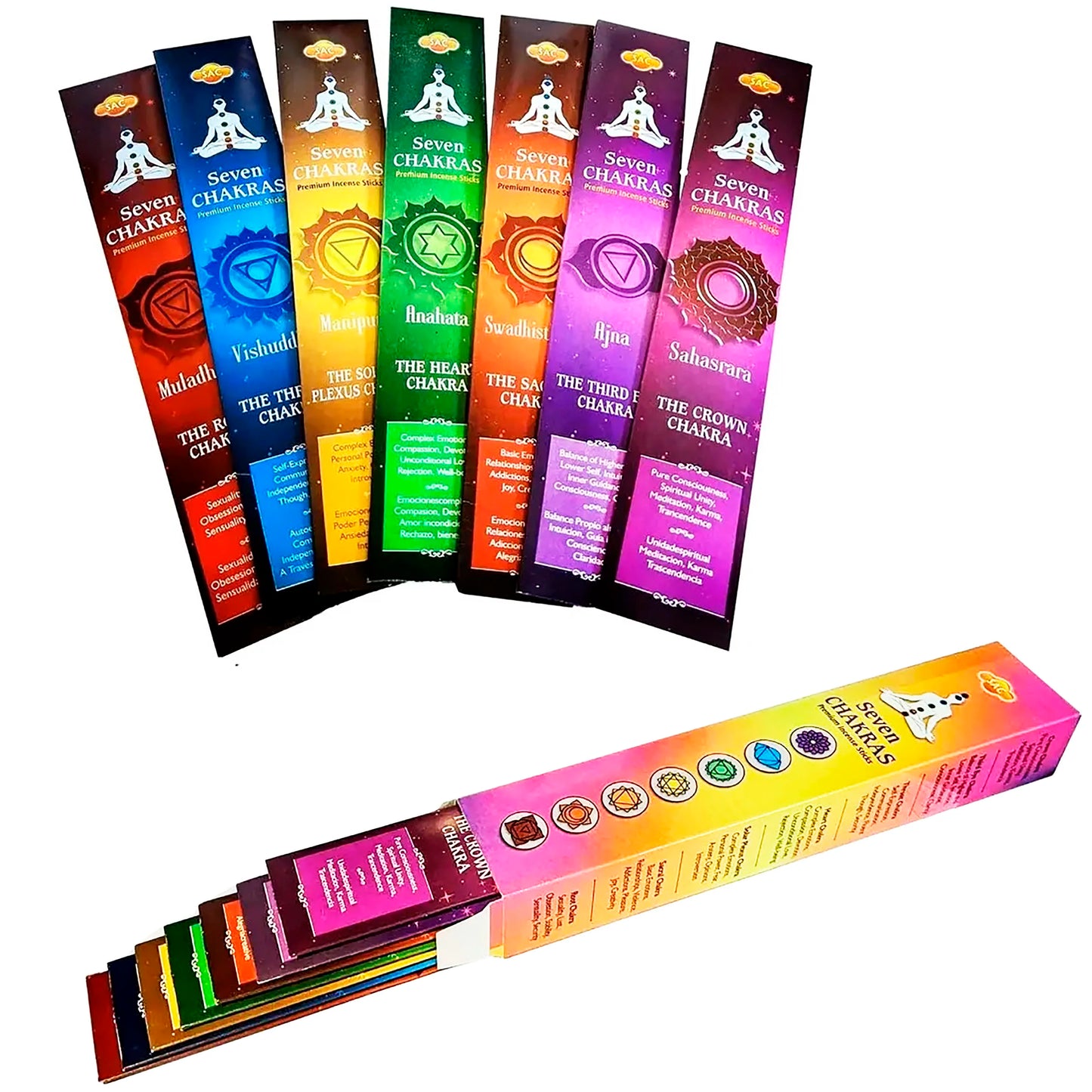 Seven Chakras Incense