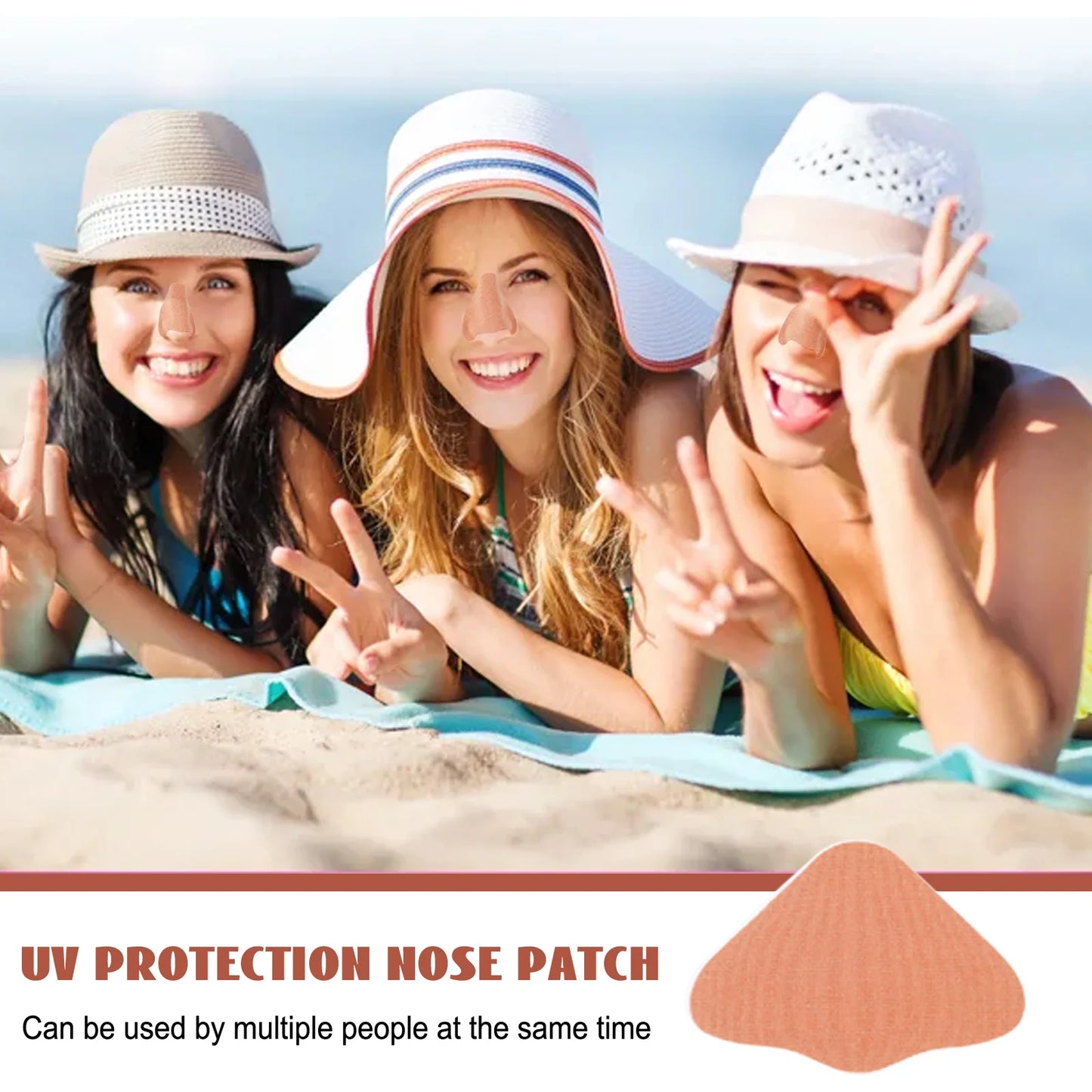 Protective UV Nose Patch