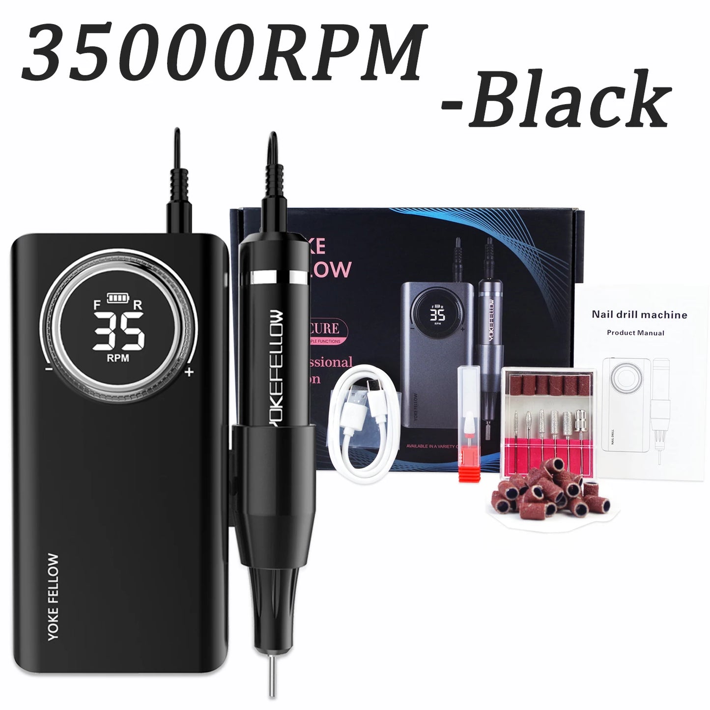 Portable Electric Nail Drill Machine
