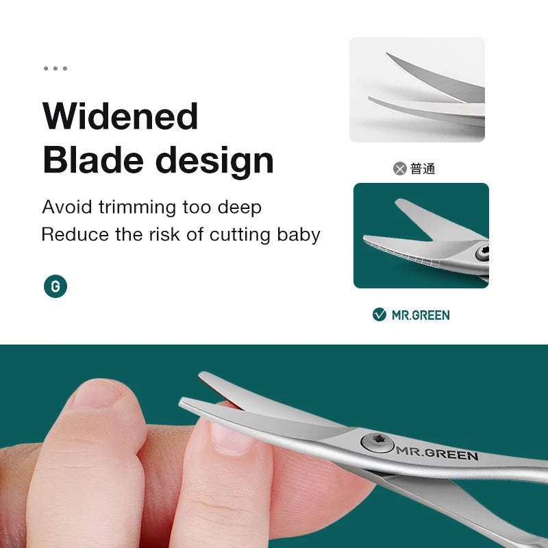 Baby Safety Nail Scissors