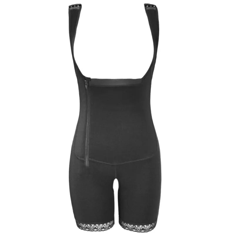 Zip Waist Lace Slimming Shaper