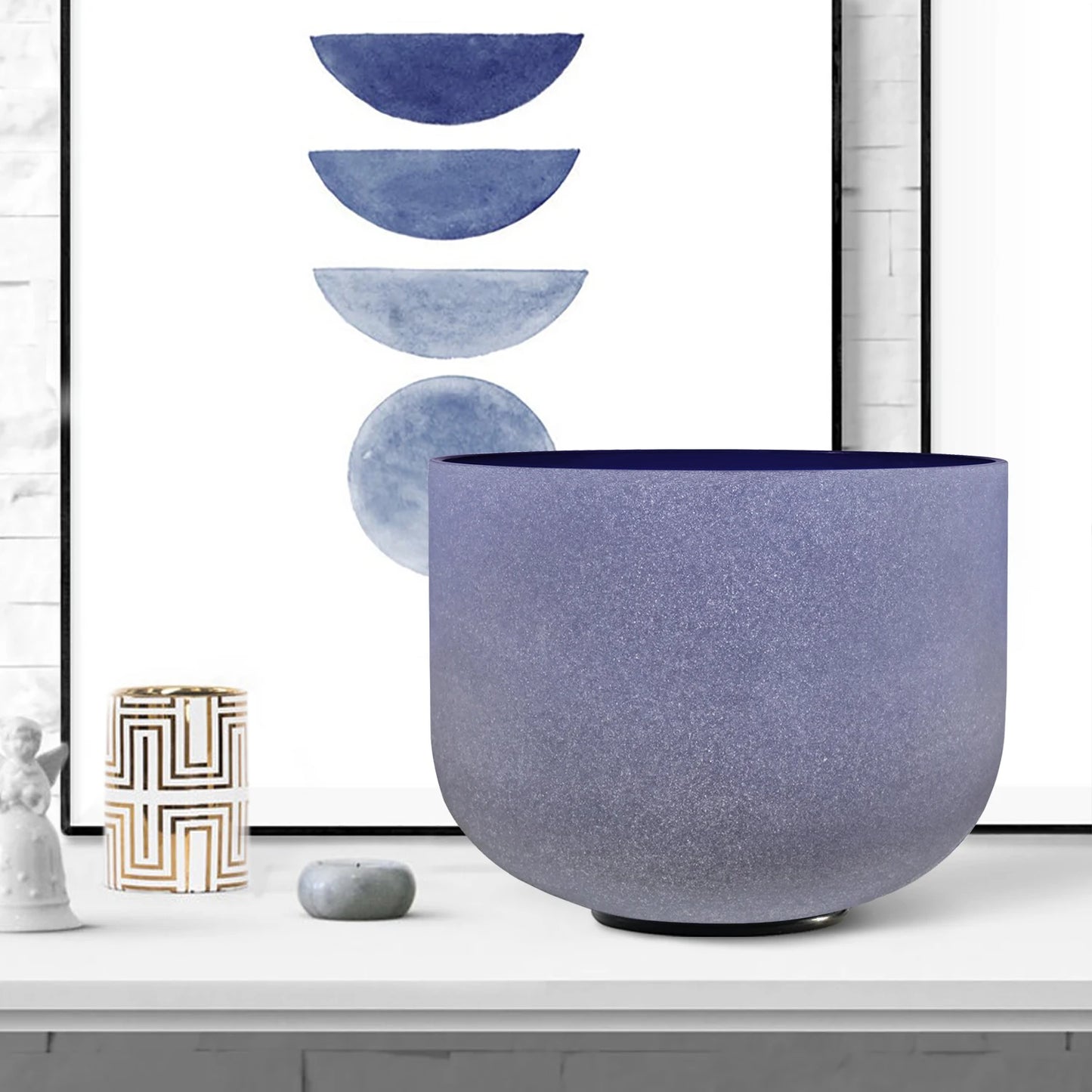 8 Inch 432Hz Note Crystal Singing Bowl