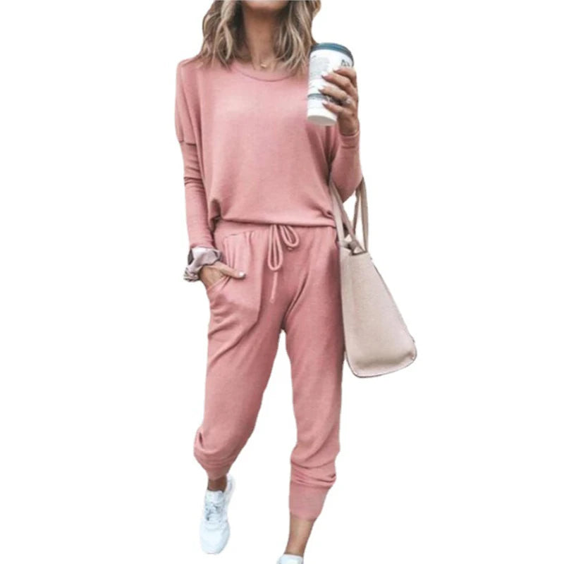 Two-piece Long-sleeved Sports Suit