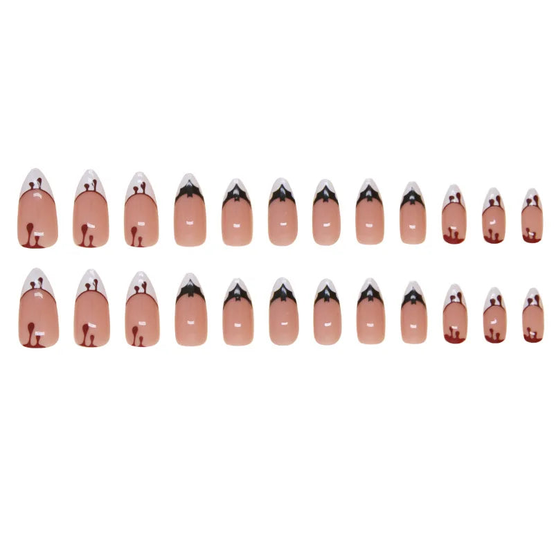 Halloween French Nails