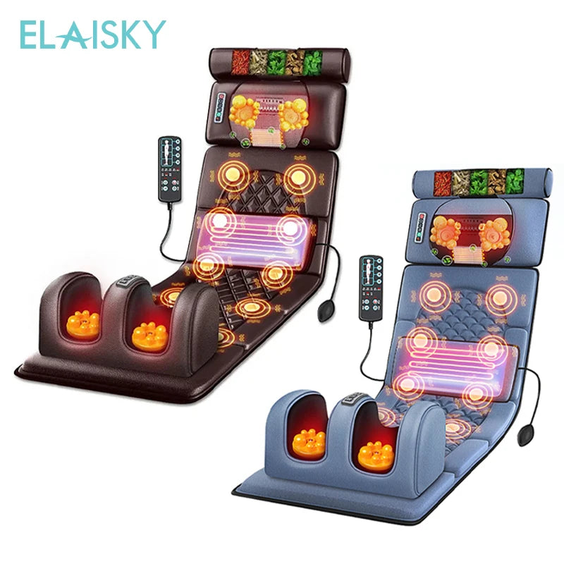 Vibrating Heated Infrared Electric Massage Mattress