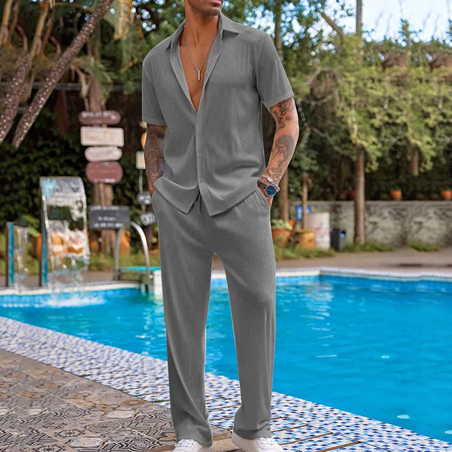 Loose Casual Two Piece