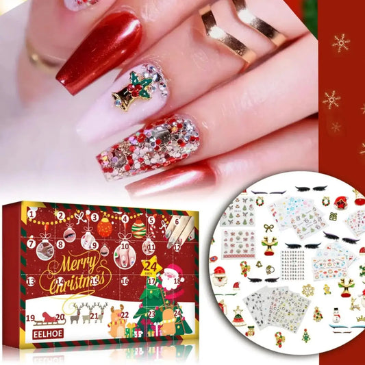 Christmas Countdown Nail Sticker Set