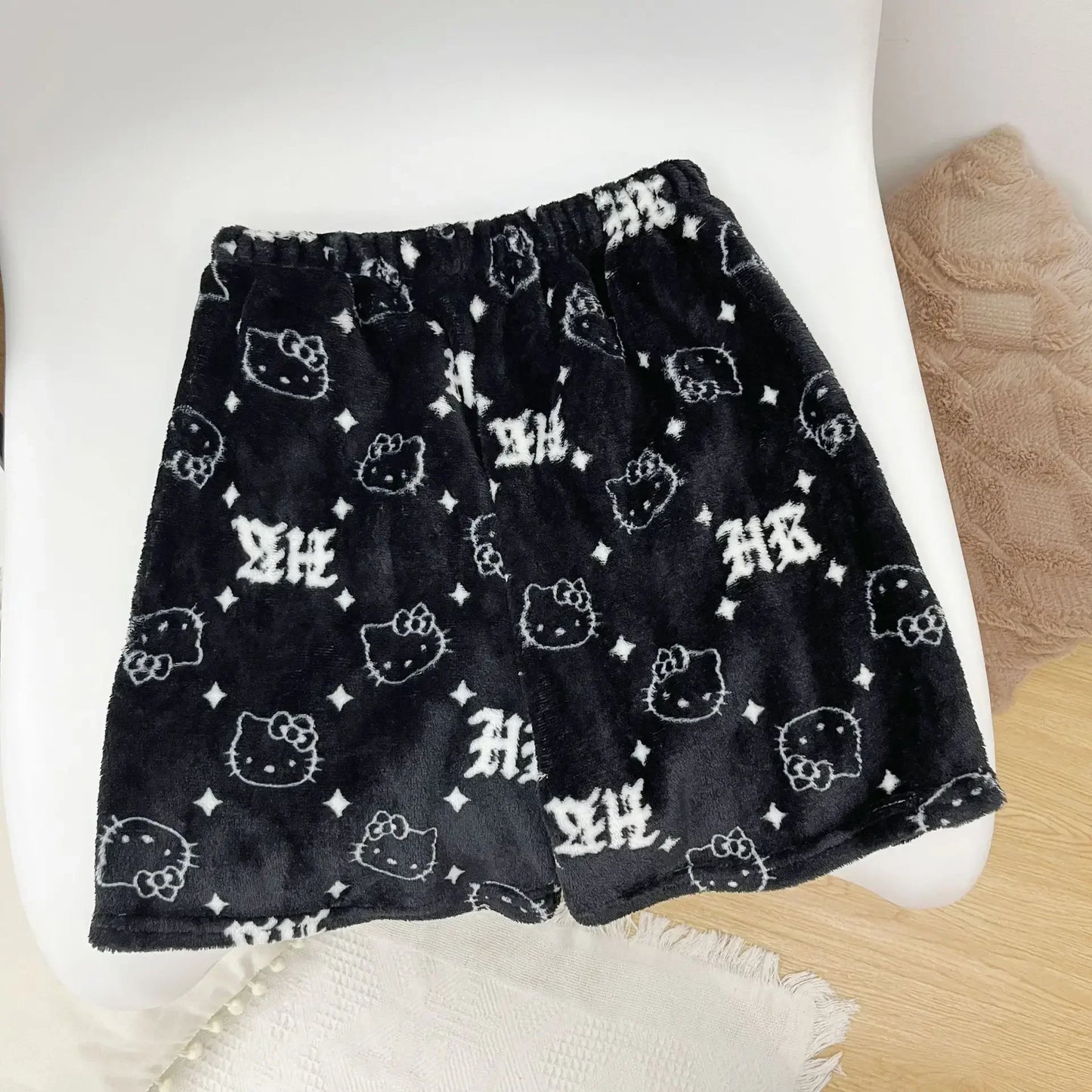Hello Kitty Fleece Pajama Shorts