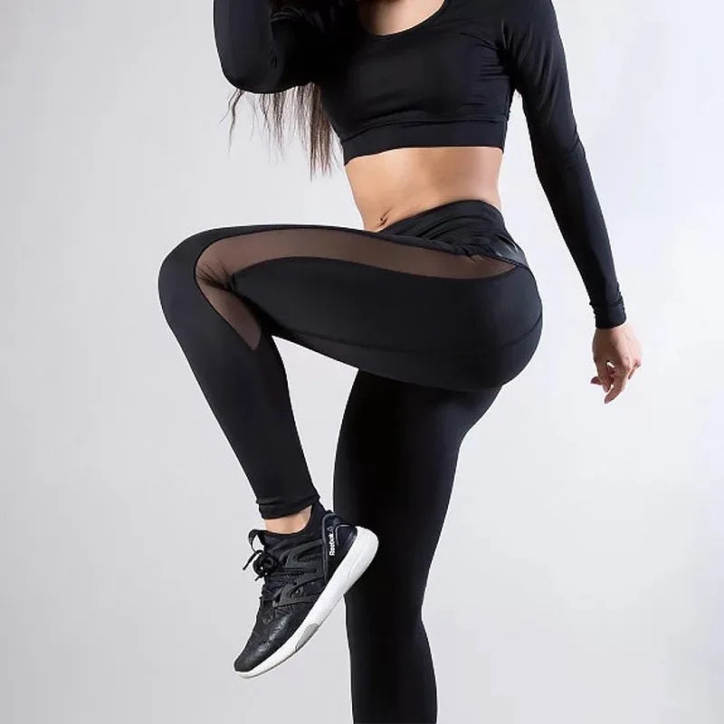 High Waist Athletic Fitness Leggings