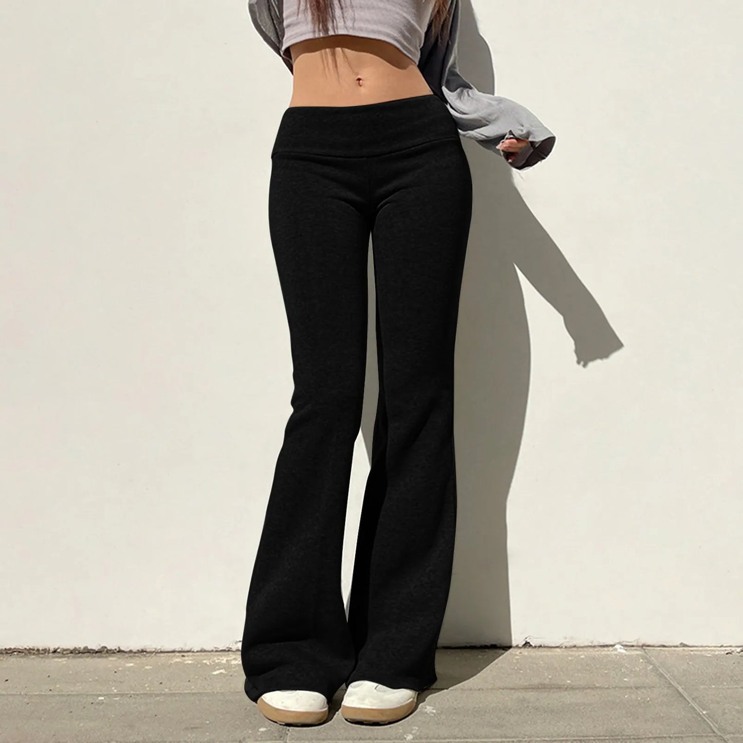 Slim Fit Flared Pants
