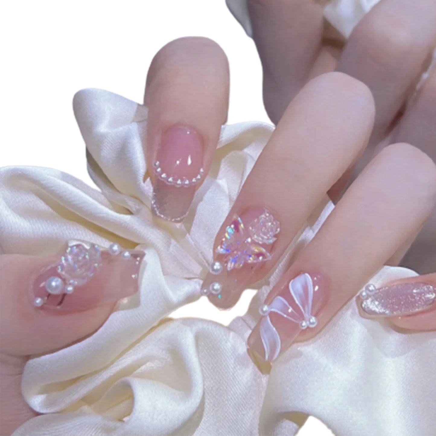 Designer Square Nails