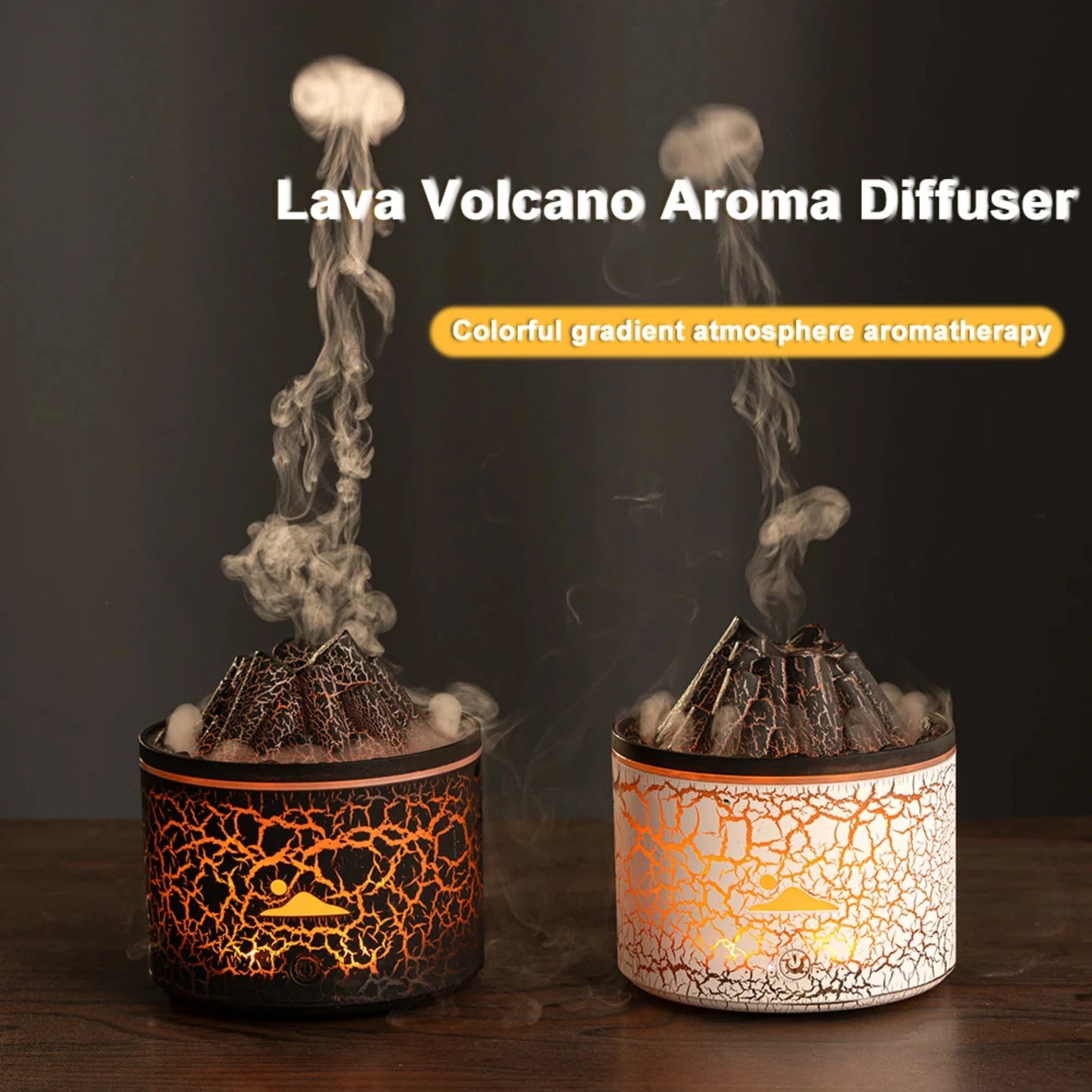 Mini Volcanic Flame Essential Oils Diffuser