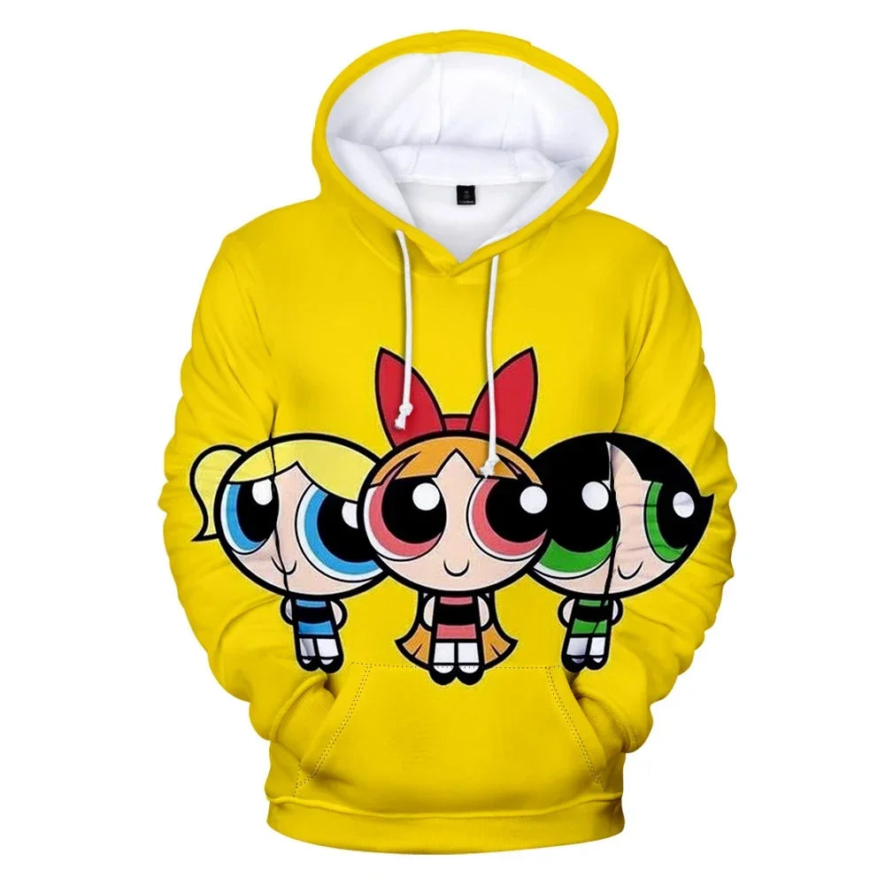 Powerpuff Girls Hoodie Sweatshirt