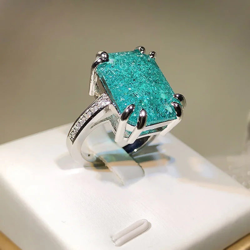 925 Silver Tourmaline Ring