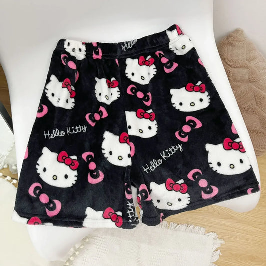 Hello Kitty Fleece Pajama Shorts