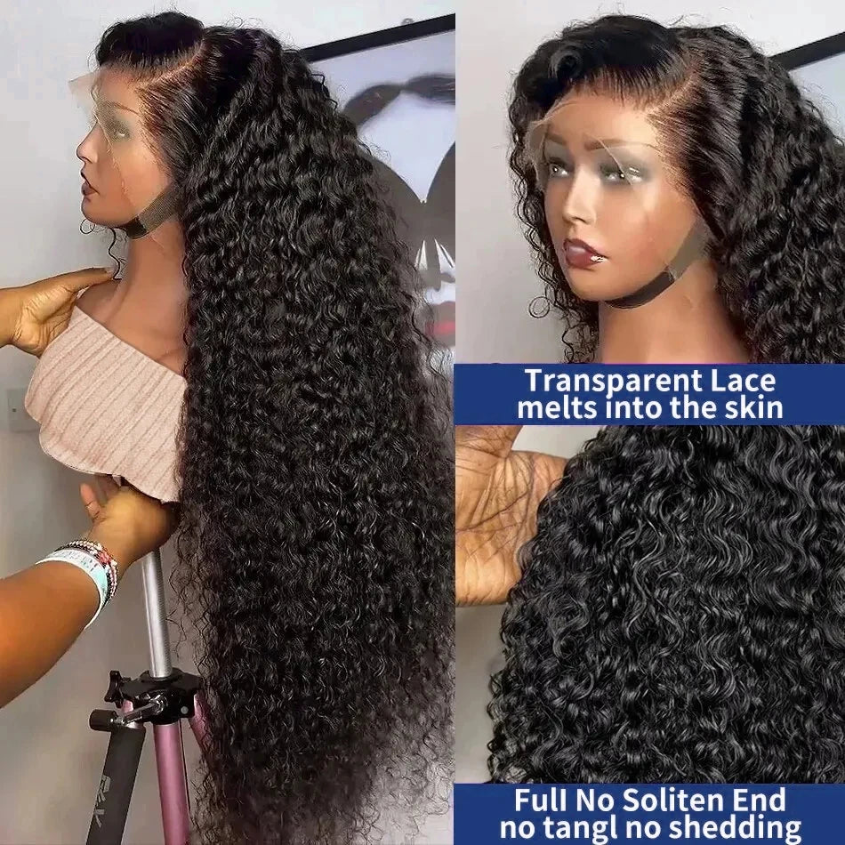 Deep Wave Human Hair Wigs
