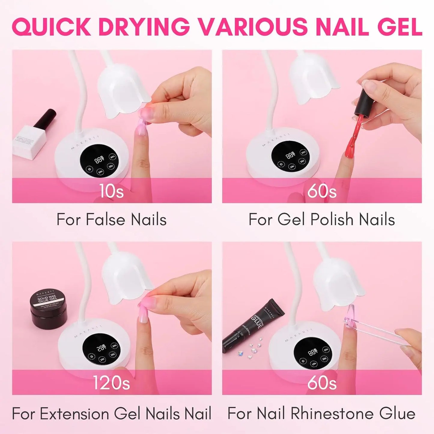 Rechargeable UV Nail Lamp