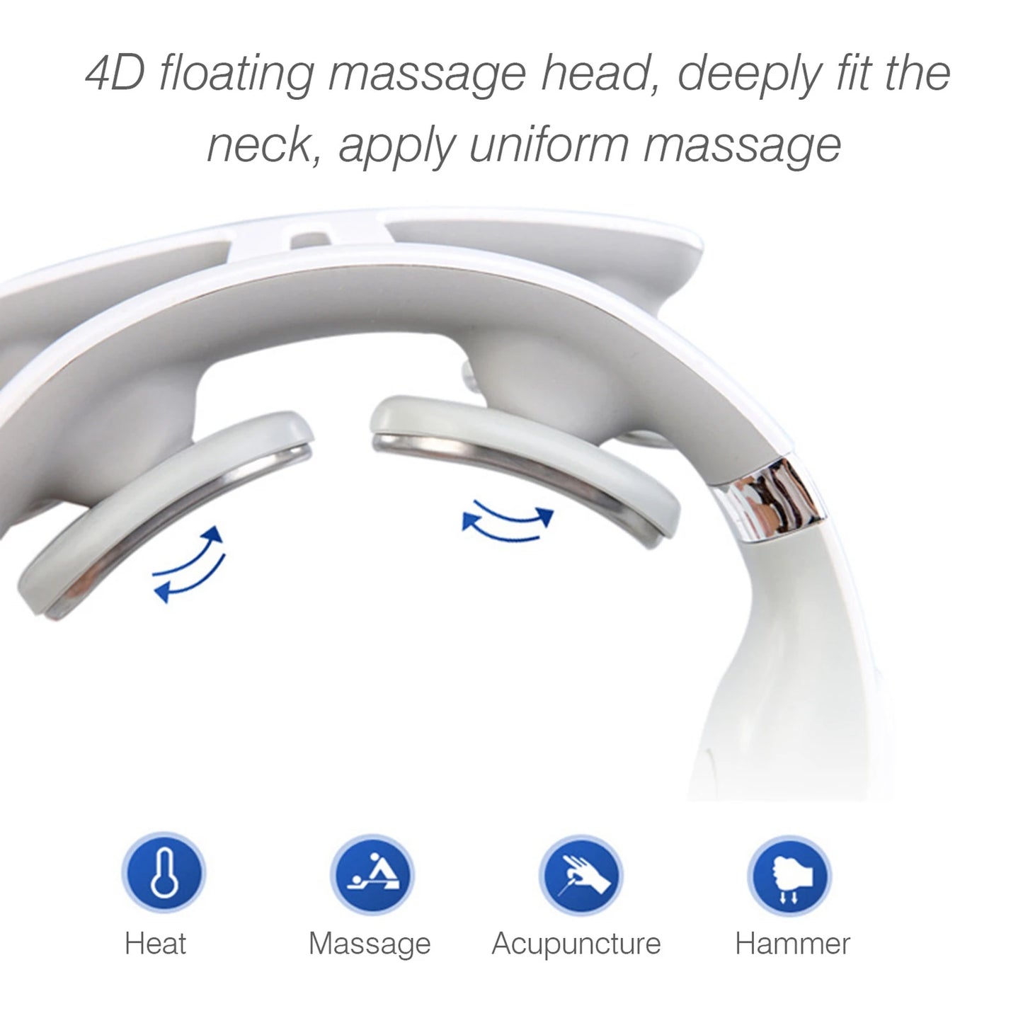 4 Head Neck Massager