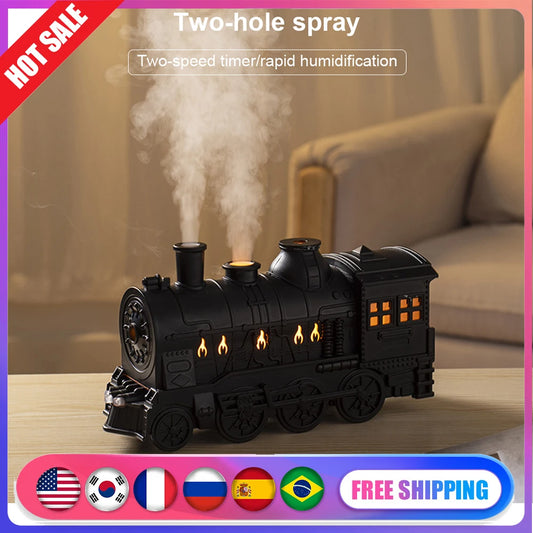 Mini Train Shaped Essential Oil Diffuser