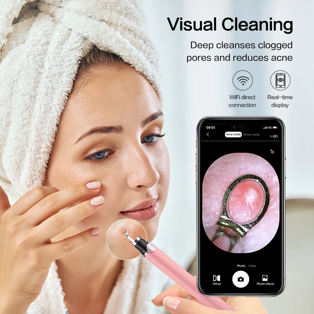 Intelligent Visual Pore Cleansing Beauty Device