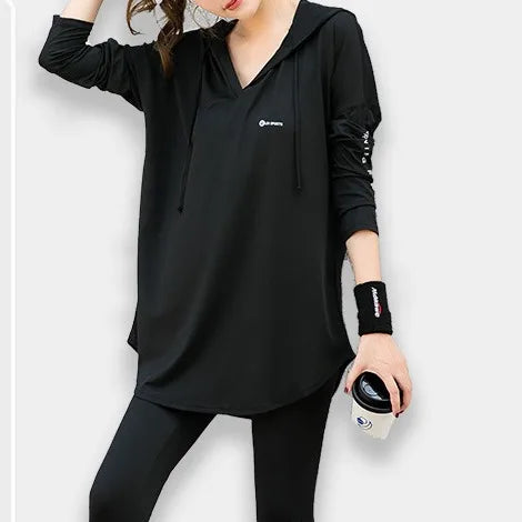 Loose Fitting Fitness Hoodie