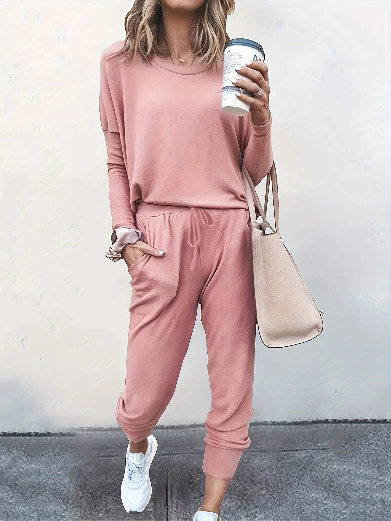 Two-piece Long-sleeved Sports Suit