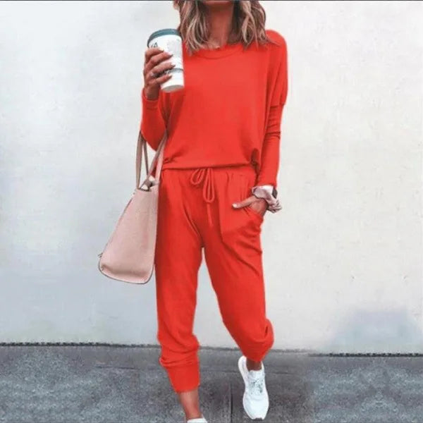 Two-piece Long-sleeved Sports Suit